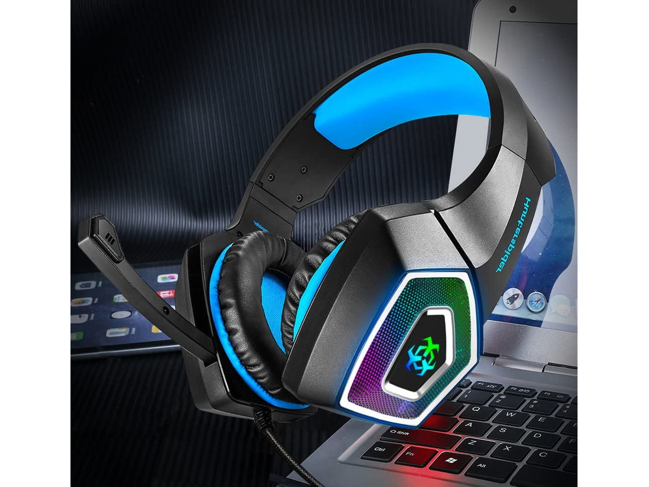 HyperX Cloud Stinger Head-mounted Gaming Headset with Noise Reduction Microphone for PC Game Console Cellphone Pink