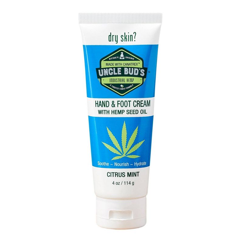 Uncle Bud's Hemp Hand and Foot Cream - 4oz