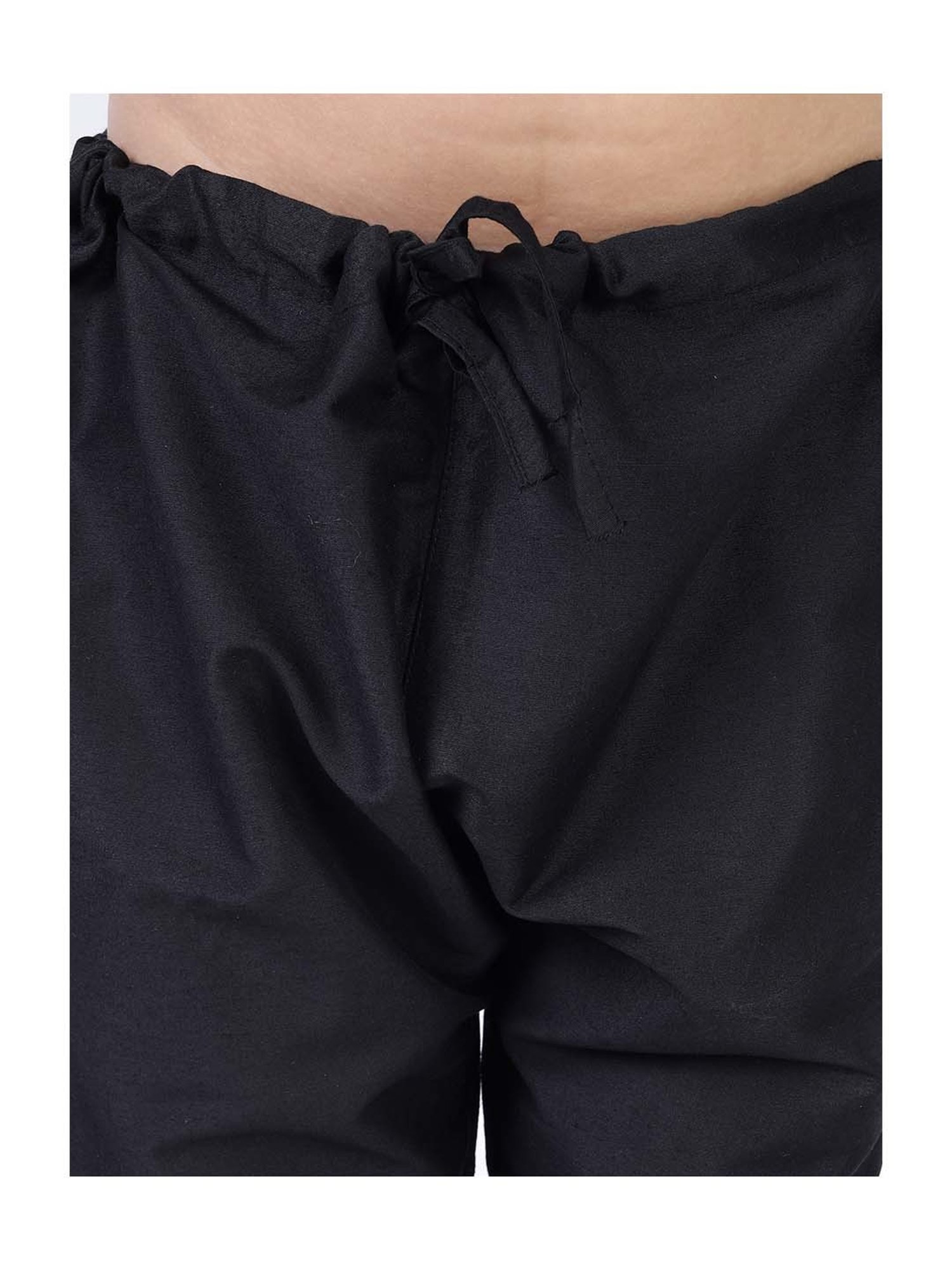 TABARD Kids Green & Black Cotton Printed Kurta Set