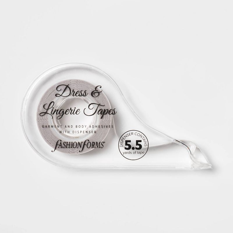 Fashion Forms Women's Reusable Full Figure Gel Petals Adhesive Strapless Backless Bra - Clear