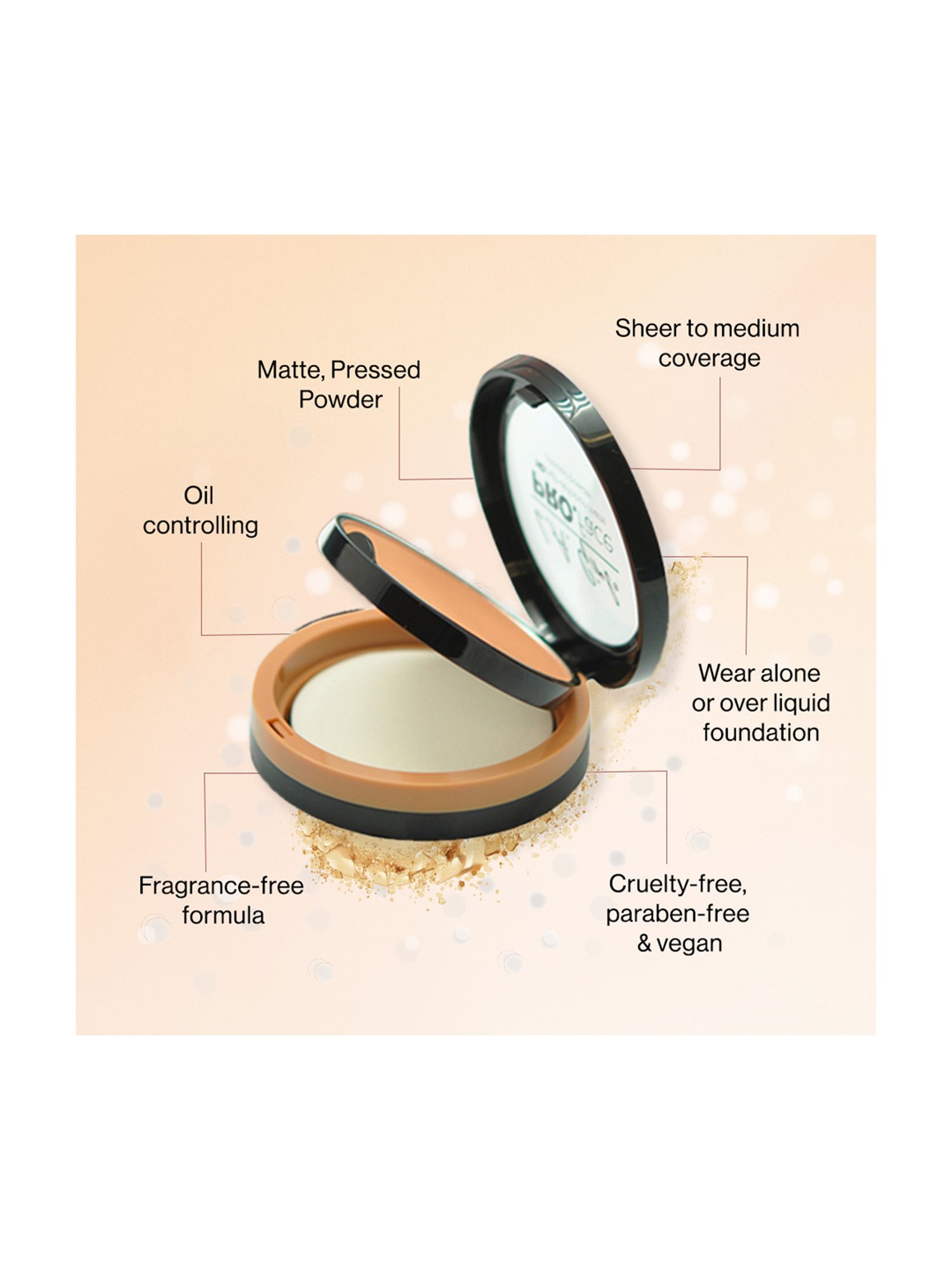 L.A. Girl HD Pro Face Pressed Powder Fair - 7 gm