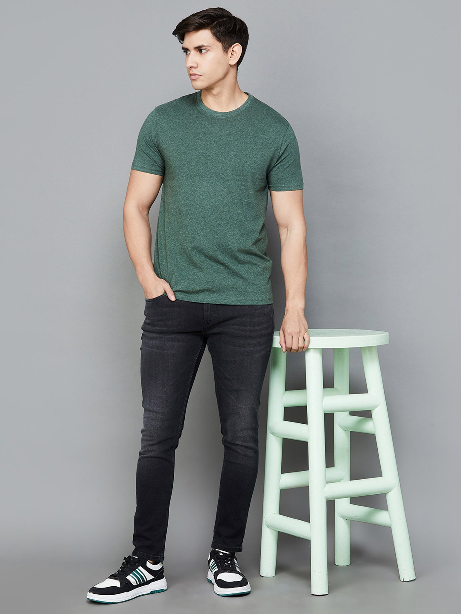 BOSSINI Olive Regular Fit T-Shirt