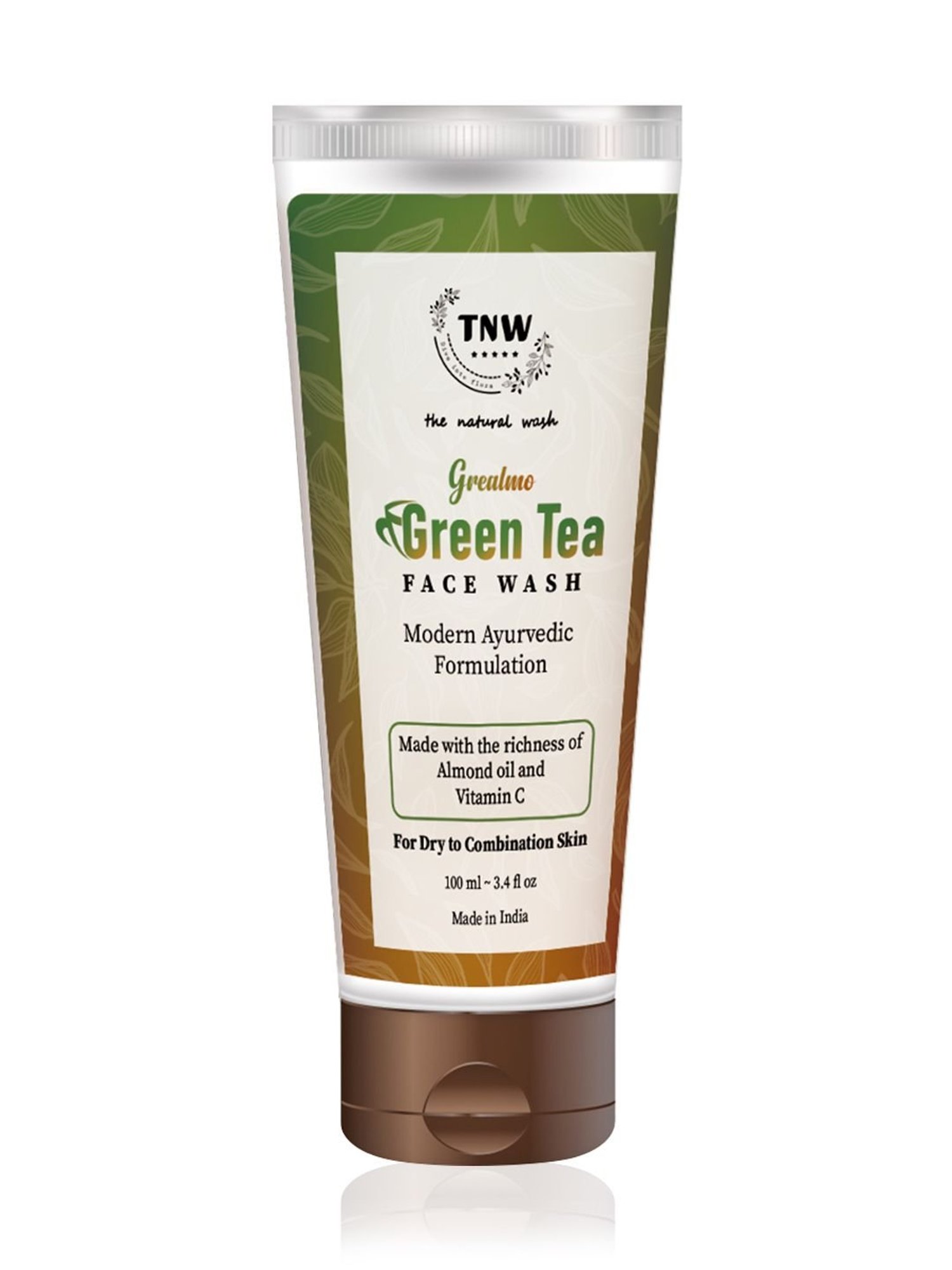 TNW-The Natural Wash Grealmo Green Tea Face Wash - 100 ml