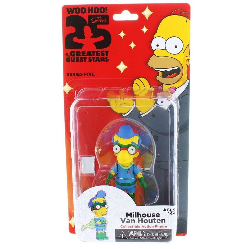Neca The Simpsons 25th Anniversary 5" Series 5 Action Figure Milhouse Van Houten