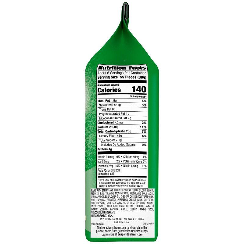 Pepperidge Farm Goldfish Three Cheese Crackers - 6.6oz