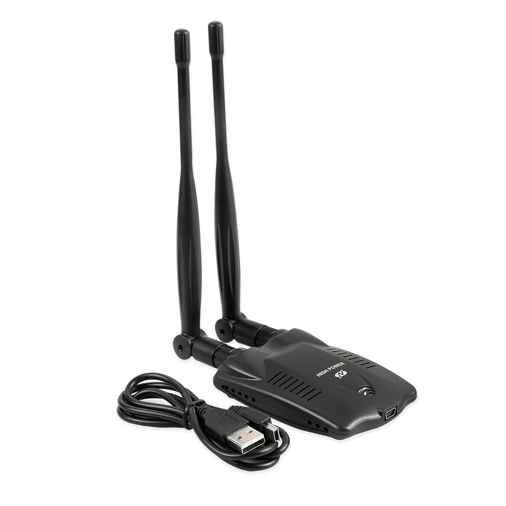 USB WiFi Adapter High Power Dual wifi Antenna 5dB 150Mbps Wireless Network Card Wireless WiFi Receiver Adaptador WiFi