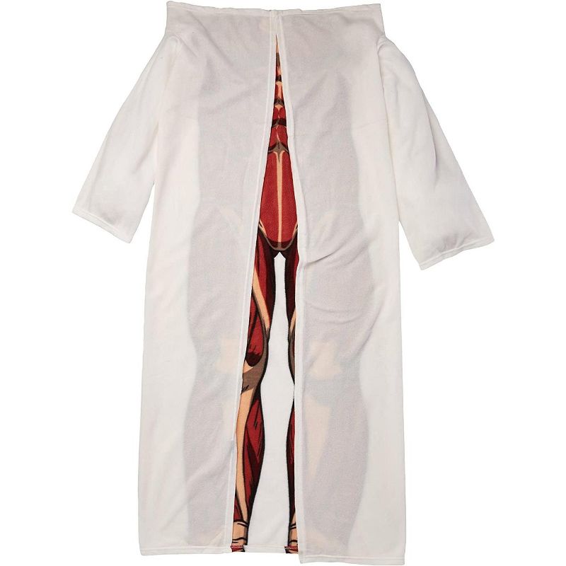 Surreal Entertainment Attack on Titan Colossus Titan Fleece Snuggler Blanket