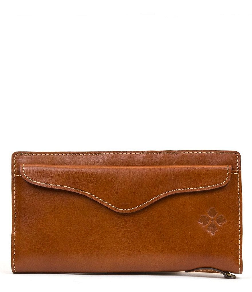 HOBO Link Leather Zip Wristlet