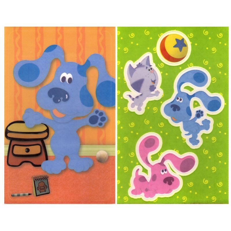 and Friends - Peel & Stick - 5 Window Clings - Blues Clues..