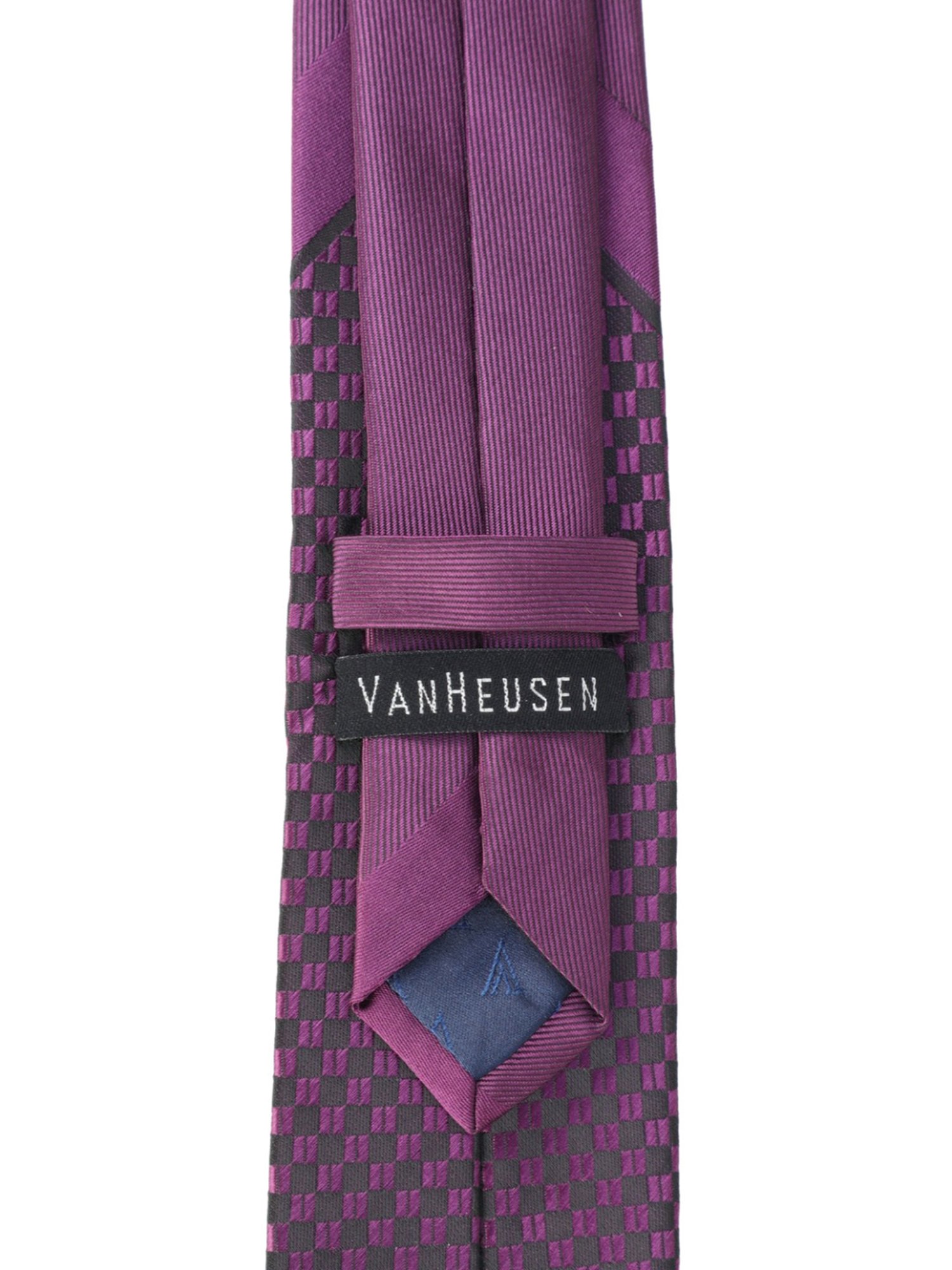 Van Heusen Purple Printed Tie