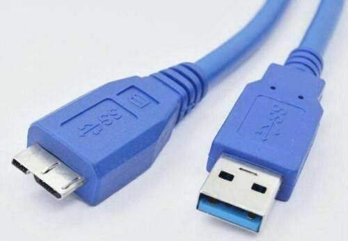 3.0 USB Cord Cable For  Backup Plus Slim Portable External Hard Drive HDD