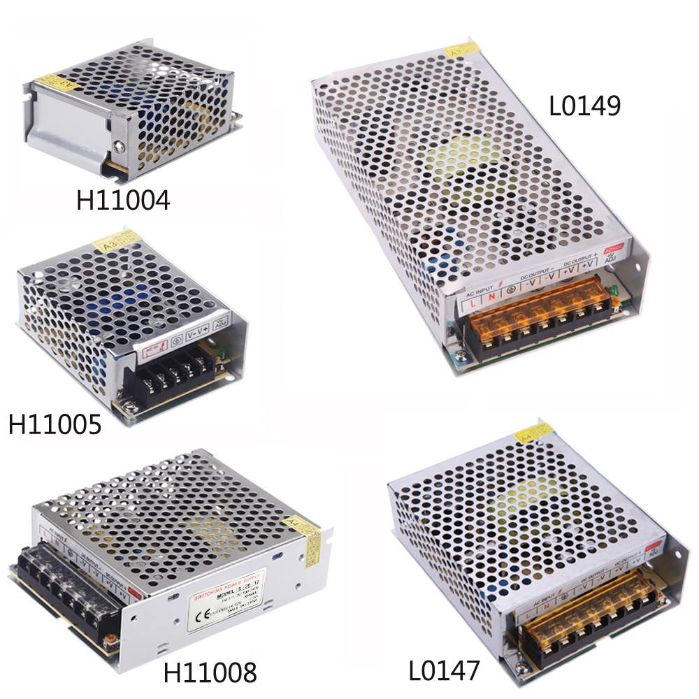 AC 110V/220V to DC 12V 2.5A 30W Voltage Transformer Switch Power for Led Strip