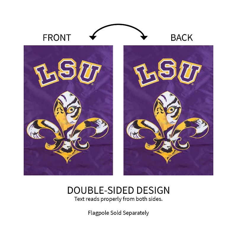Evergreen Team Sports America Flag LSU Fleur-de-Tigre