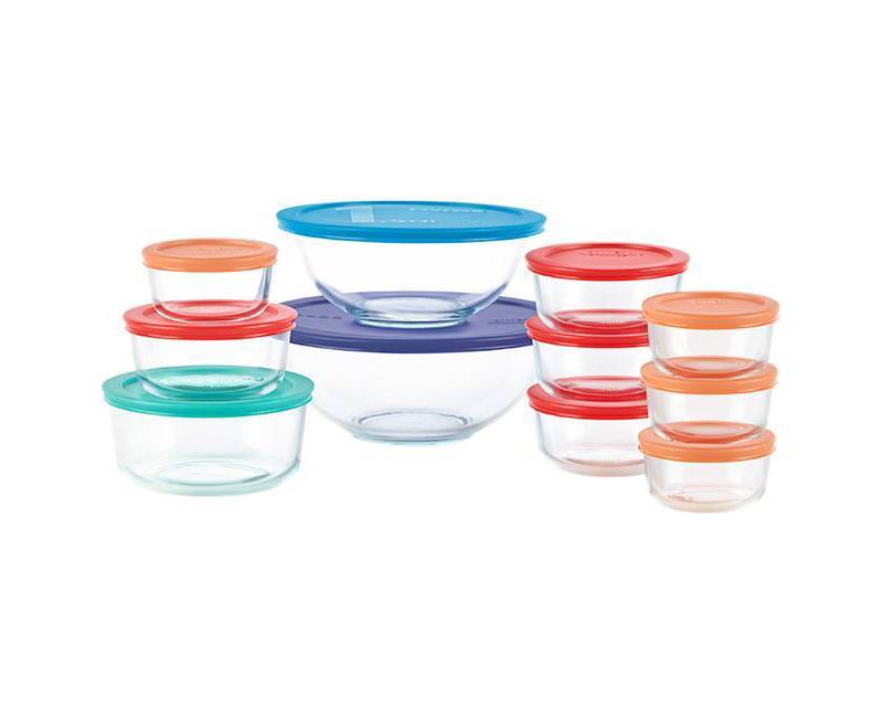 Pyrex 22pc Glass Prep and Storage Set