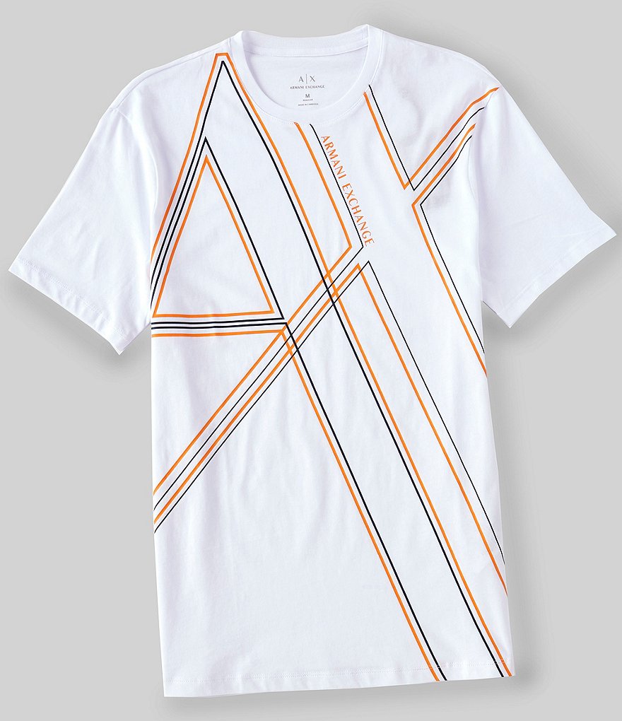 Armani Exchange Large Logo Short-Sleeve Tee