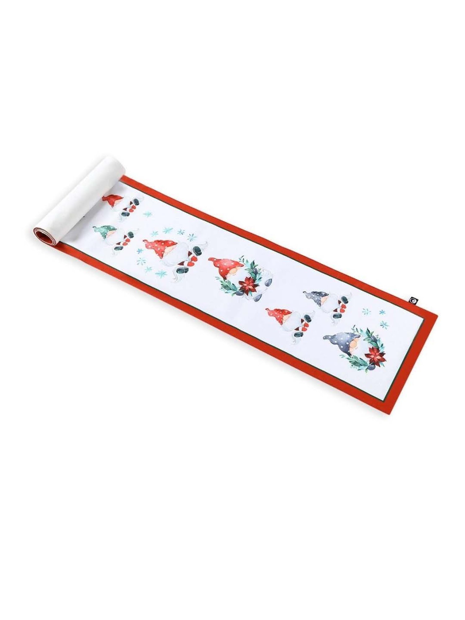 Home4U NOEL CHRISTMAS Multicolor Polyduck Table Runner