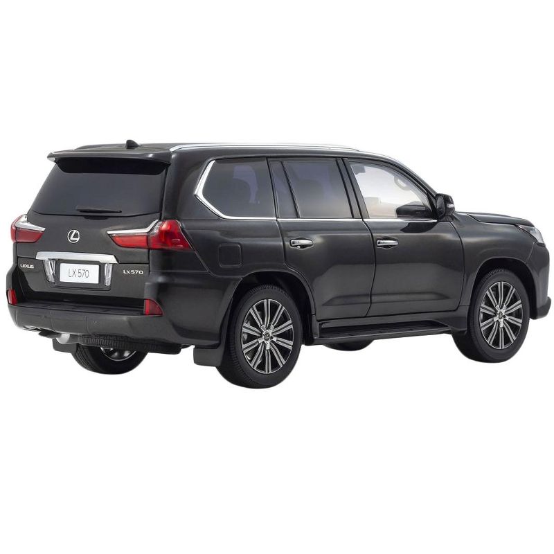 Lexus LX570 Starlight Black Metallic 1/18 Diecast Model Car by Kyosho