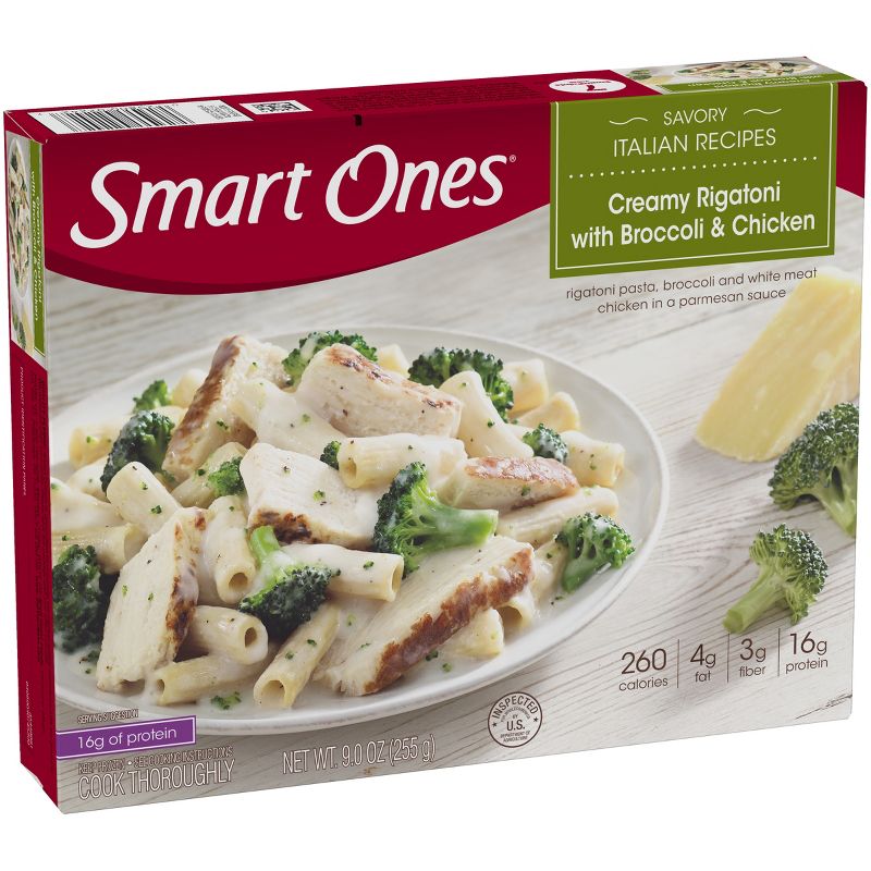 Smart Ones Frozen Creamy Rigatoni with Broccoli & Chicken - 9oz