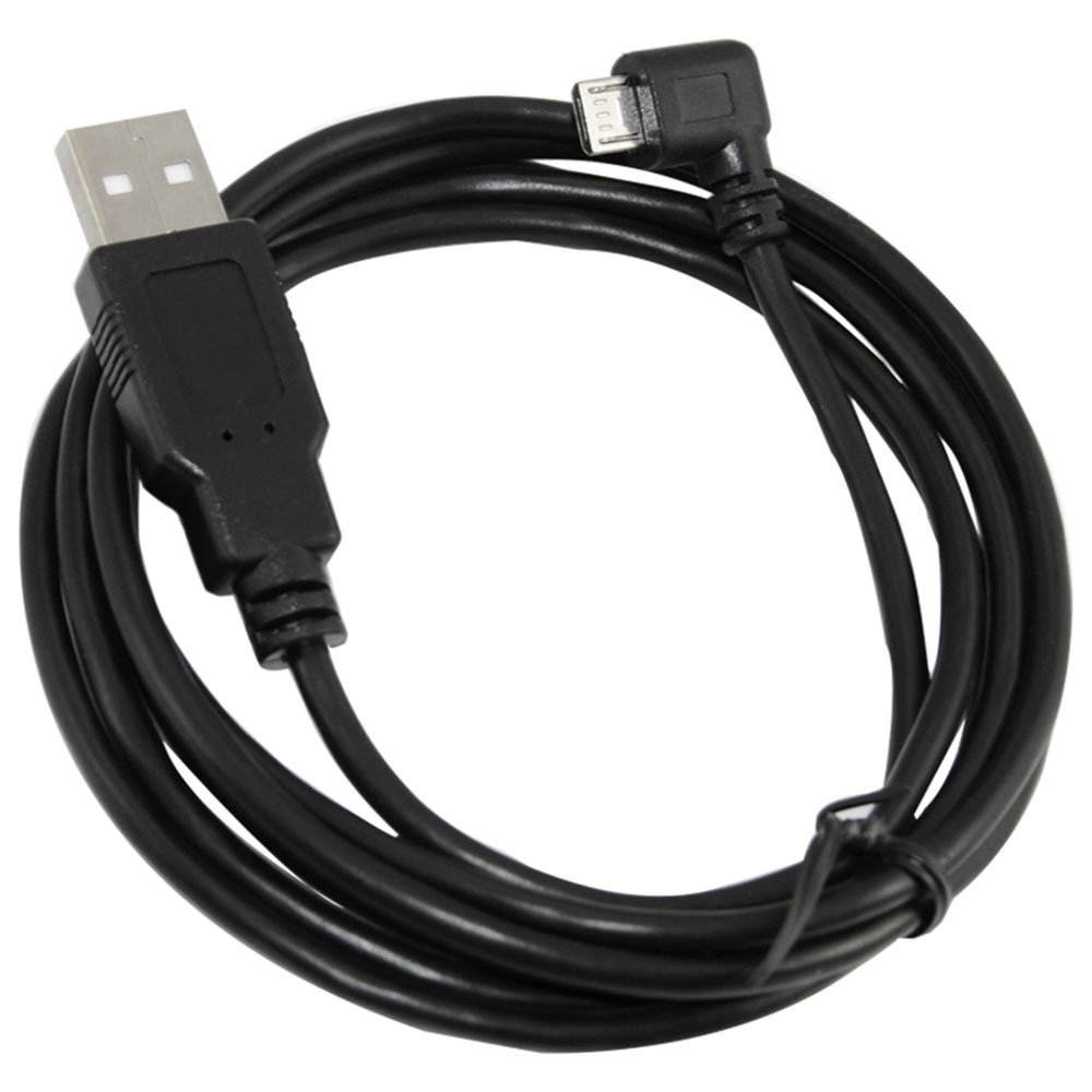 USB 2.0 A Male to Micro B 5 Pin Left Angled 90 degree Male Cable Lead, Micro USB Cable Android Charger, High Speed USB to Micro USB Cable, USB 2.0 A Male to Micro B Male, USB Charging Cable