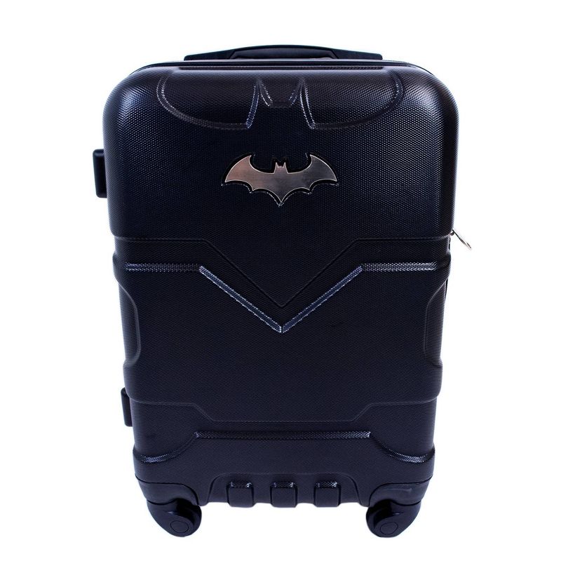DC Comics 21" Batman Hardside Carry On Spinner Suitcase - Black