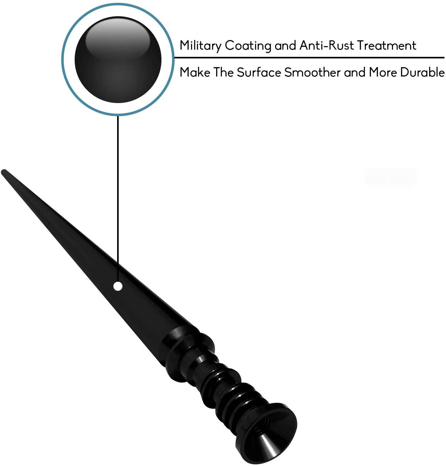 DeepRoar Replacement Antenna for GMC Acadia 2016, Optimized FM/AM Reception, 6.75 Inch LS01 (Black)