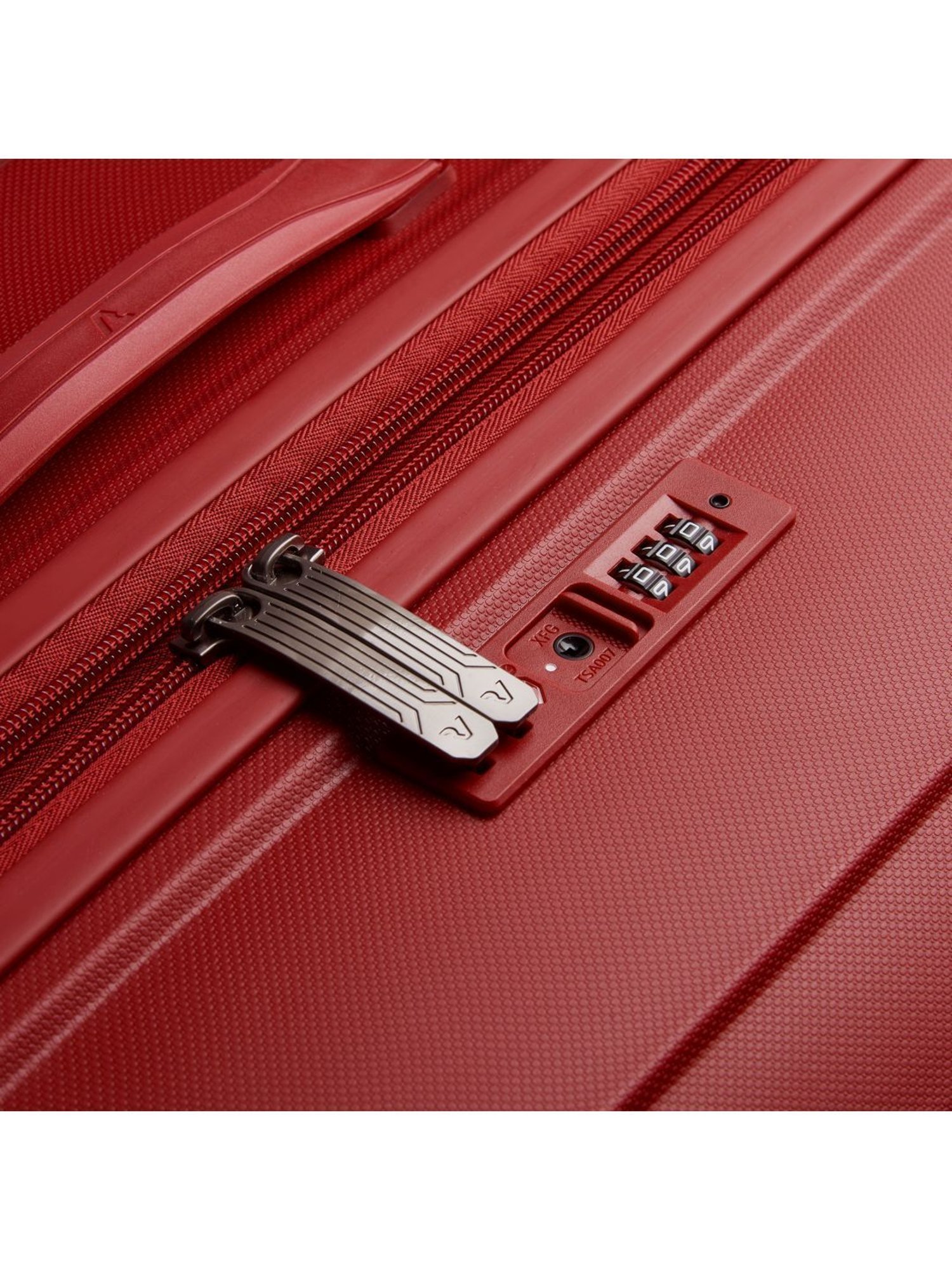 Roncato Butterfly Rosso Textured Hard Cabin Trolley Bag -21 cm