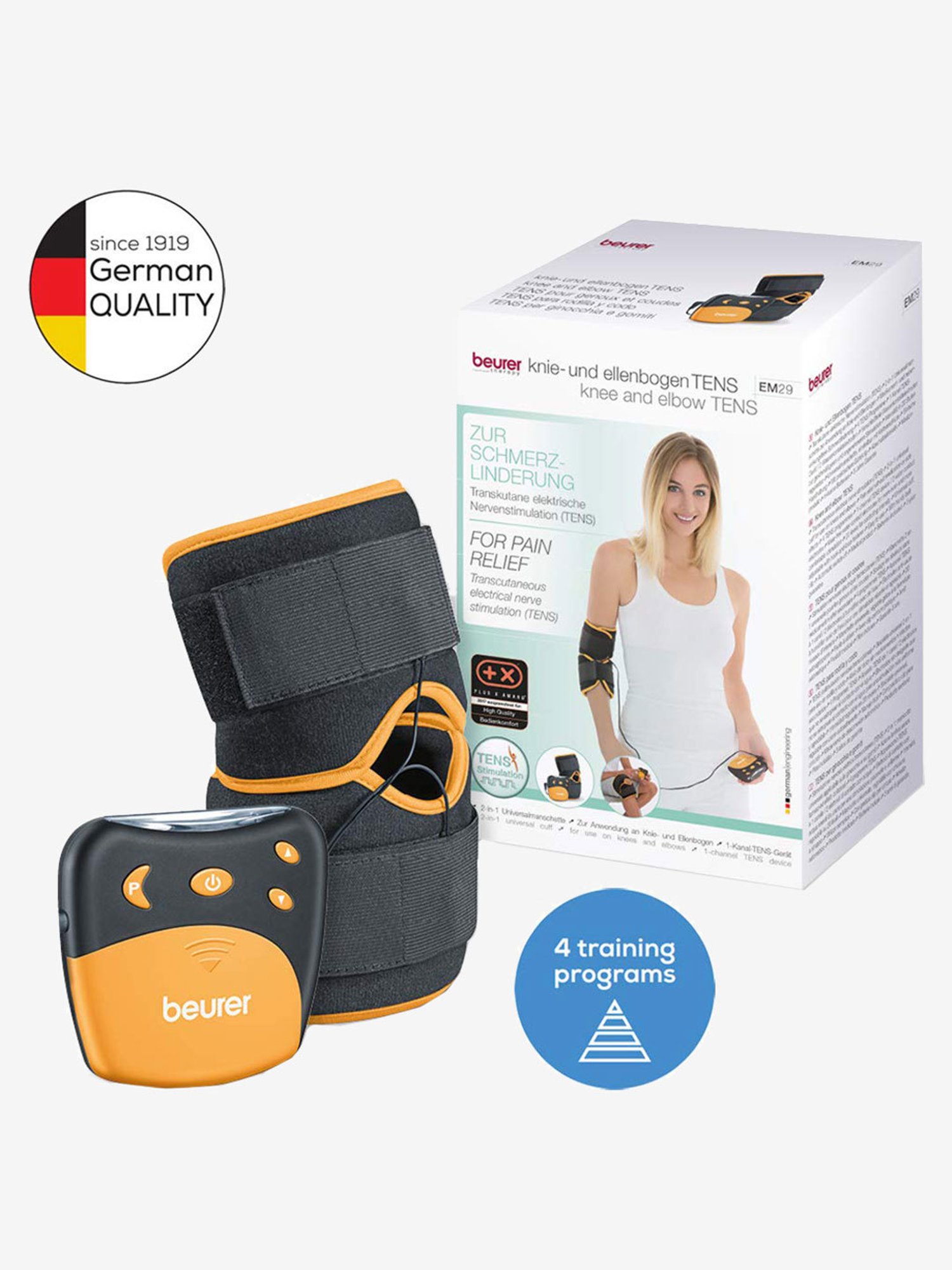Beurer EM 29 2 in 1 Knee and Elbow TENS