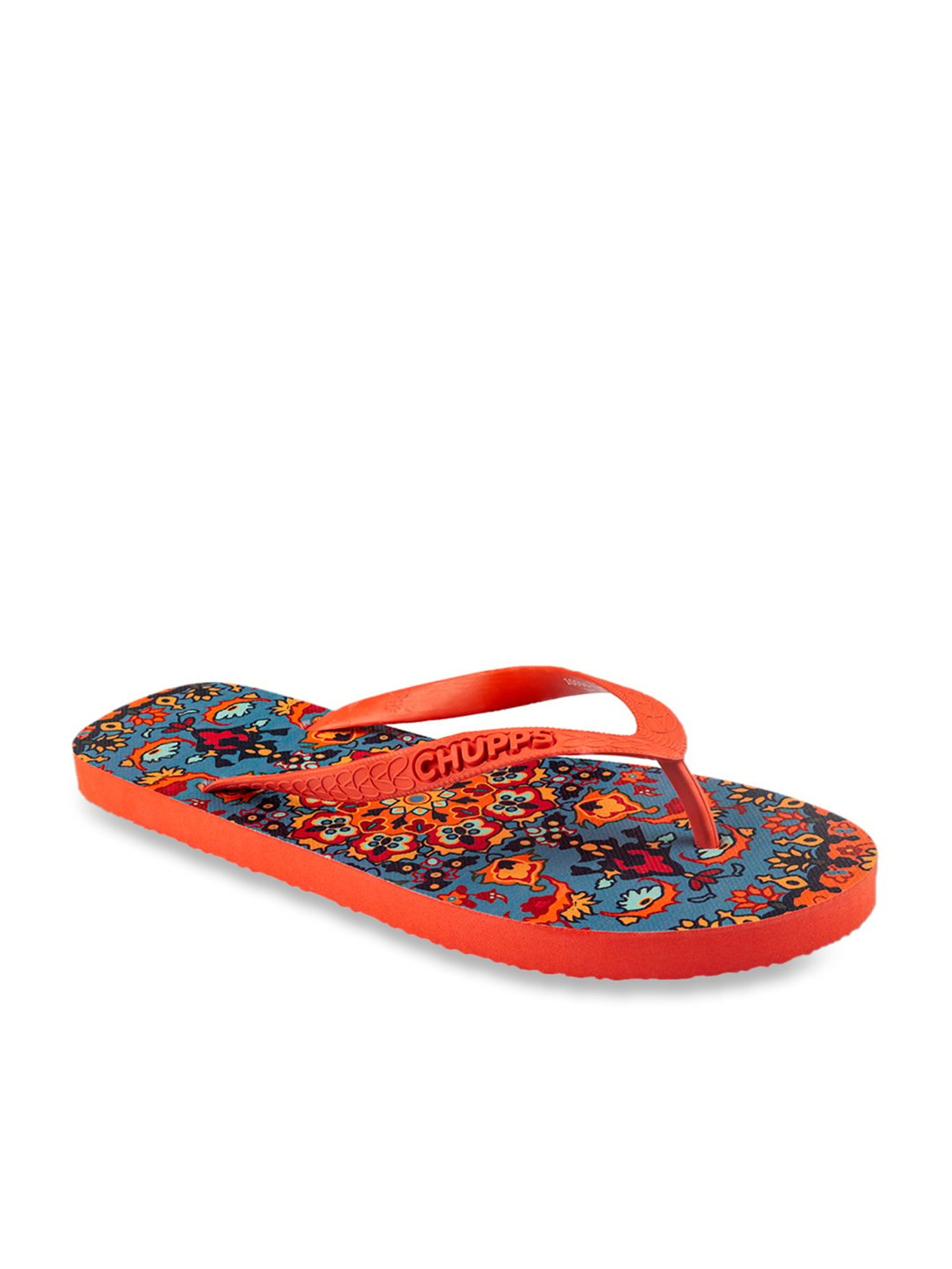 Chupps Women's Red Flip Flops