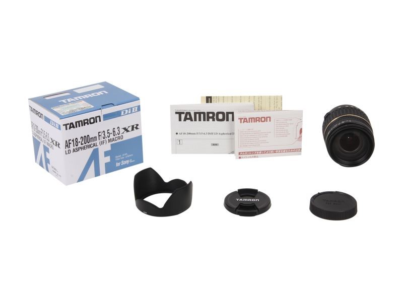 TAMRON AF18-200mm F/3.5-6.3 XR Di-II LD Aspherical (IF) Macro Lens For SONY