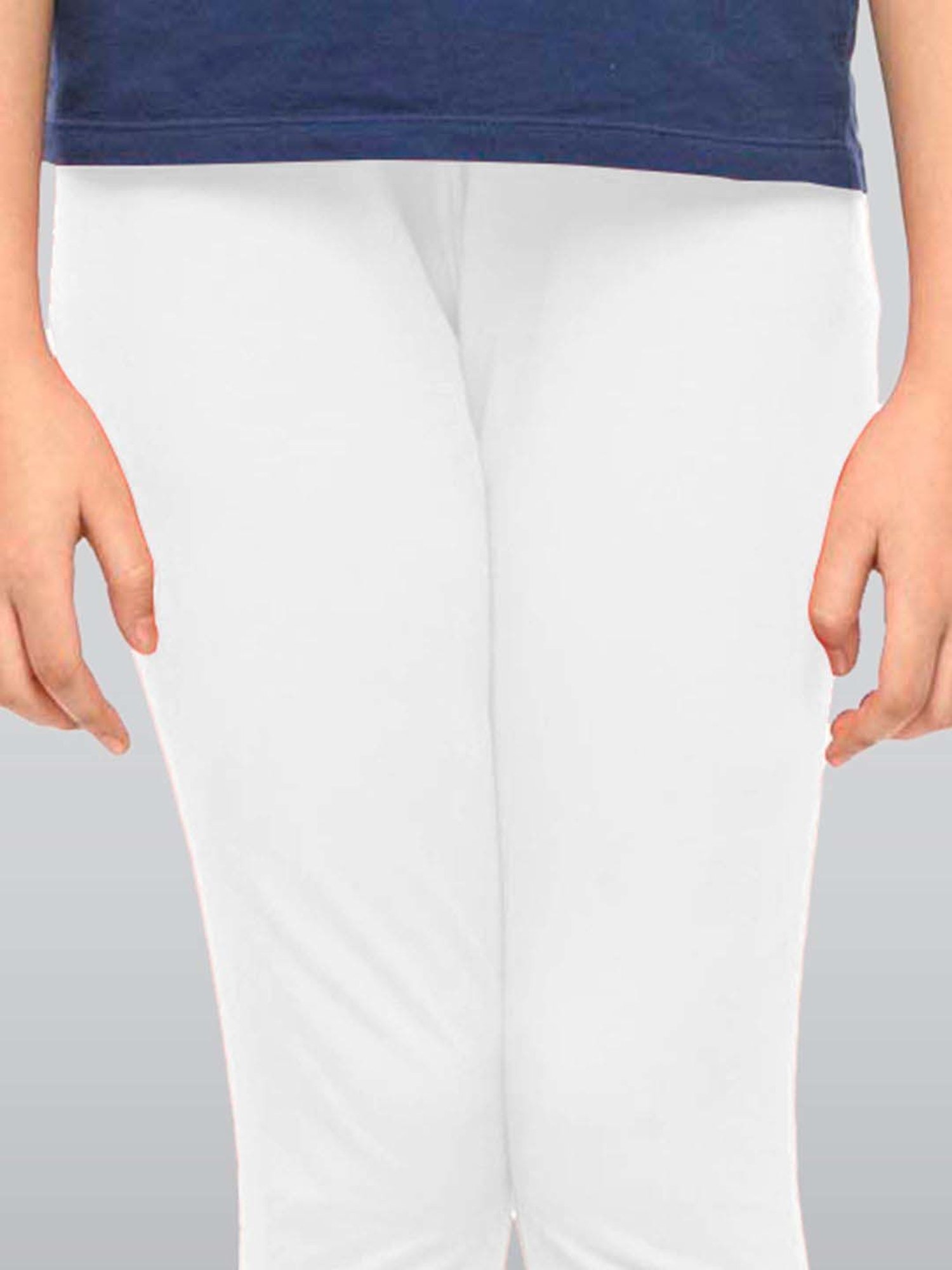 Pantaloons Junior Pink Cotton Embellished Leggings