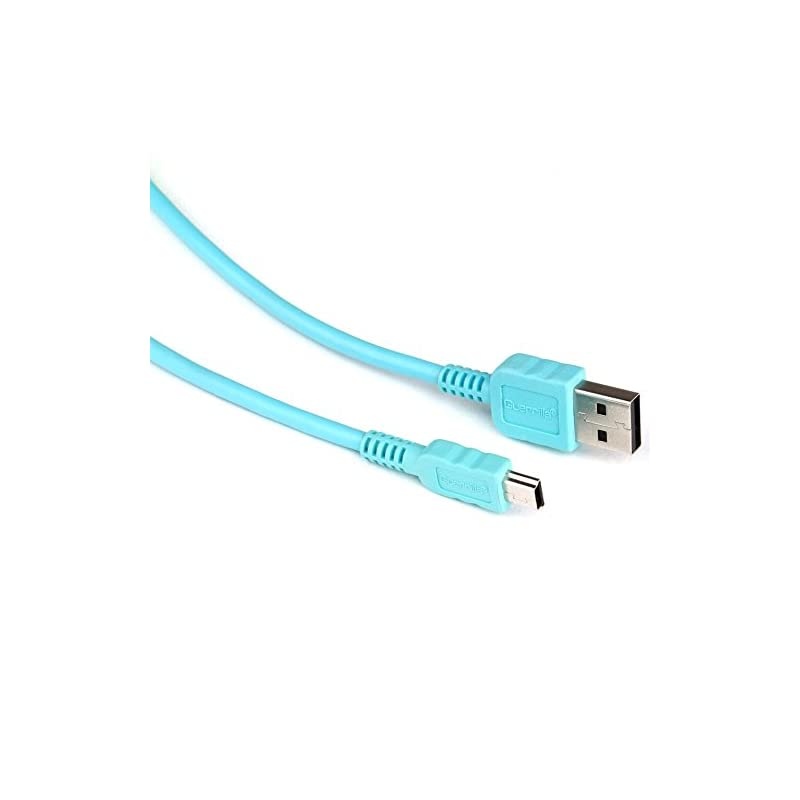 USB Cable for TI 84 Plus TI 84 Plus C Silver Edition TI 89 Titanium TI Nspire CX CX CAS graphing calculators Blue