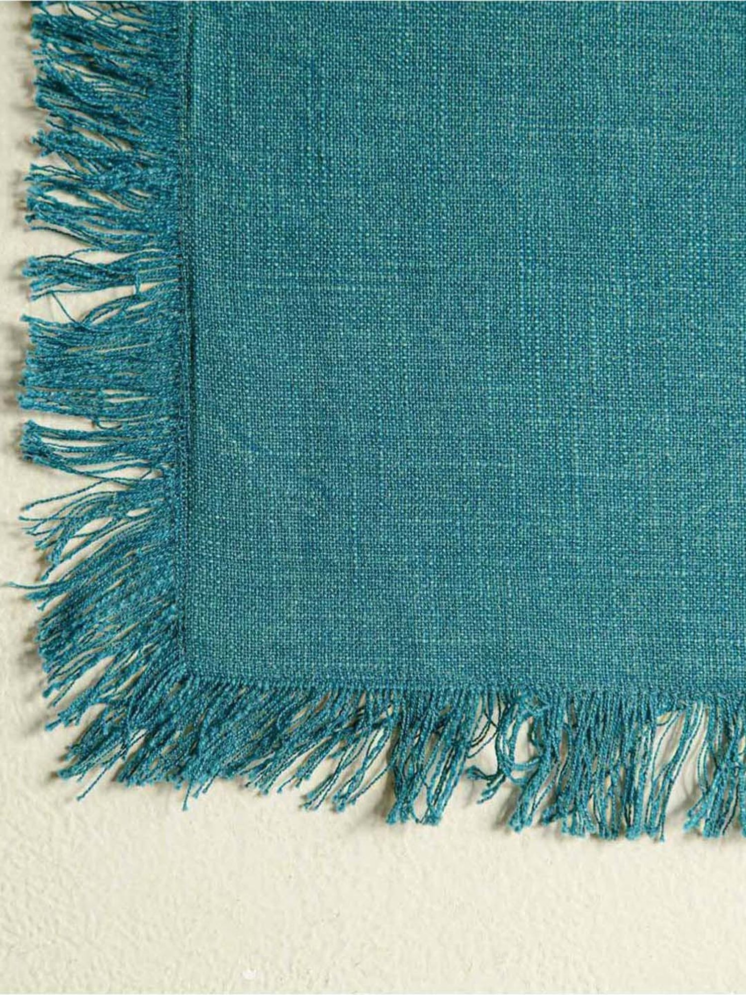 Ellementry Untied Teal Blue Cotton Runner