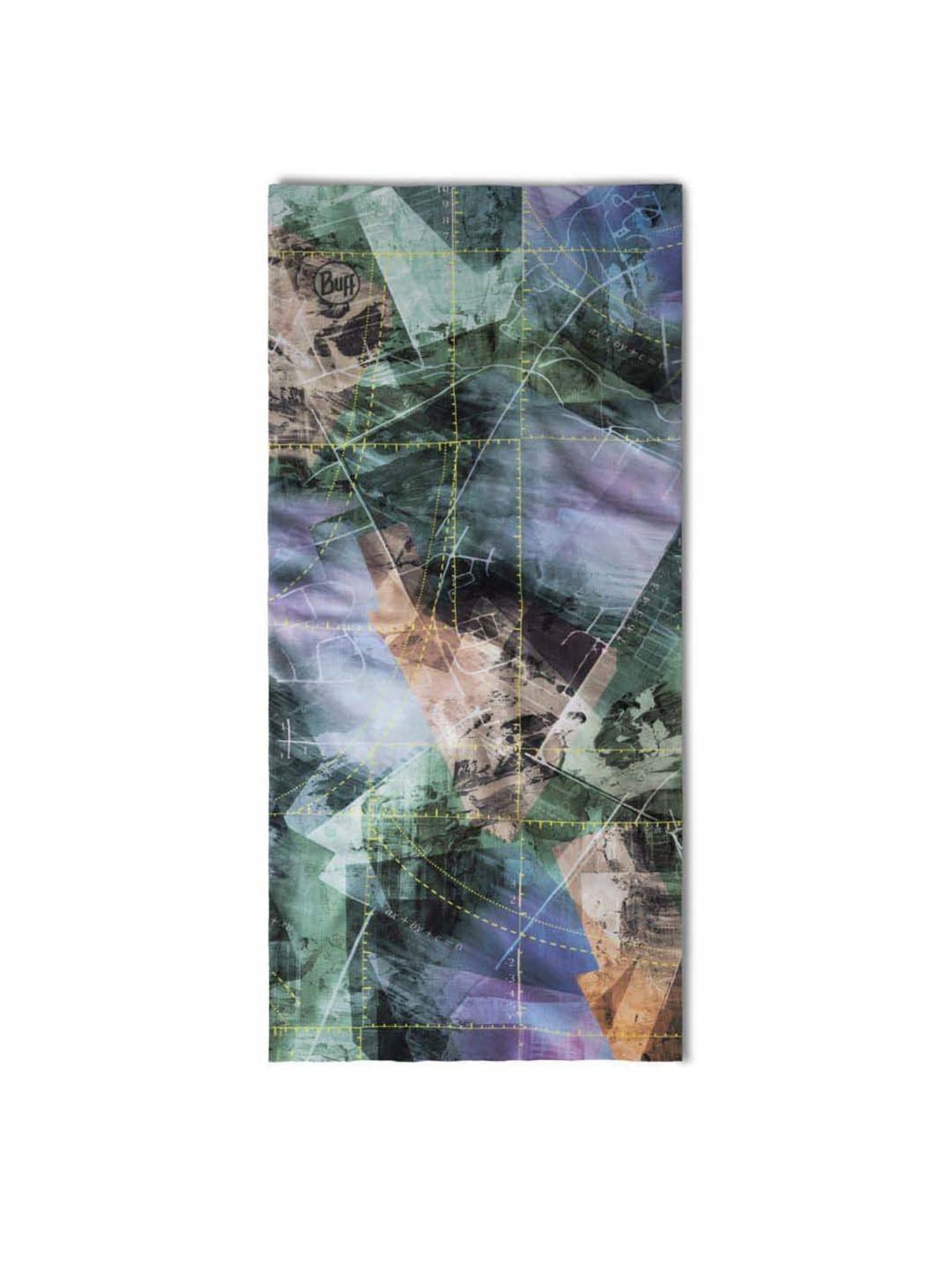 BUFF Coolnet UV Campast Green Printed Bandana