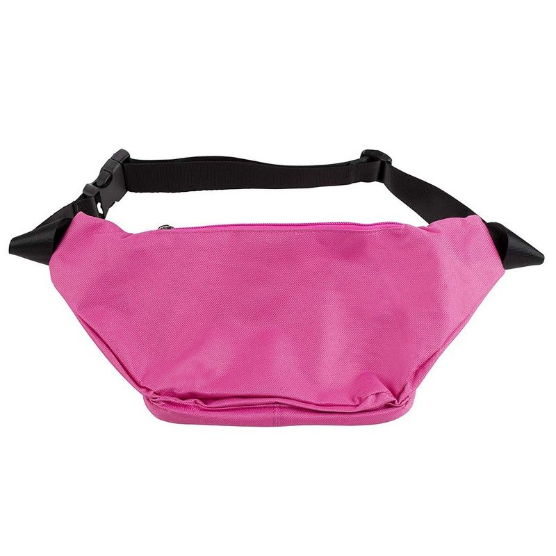 Women Fanny Pack Pink Festival Outdoor Travel Hip Bum Bag Waist Pouch