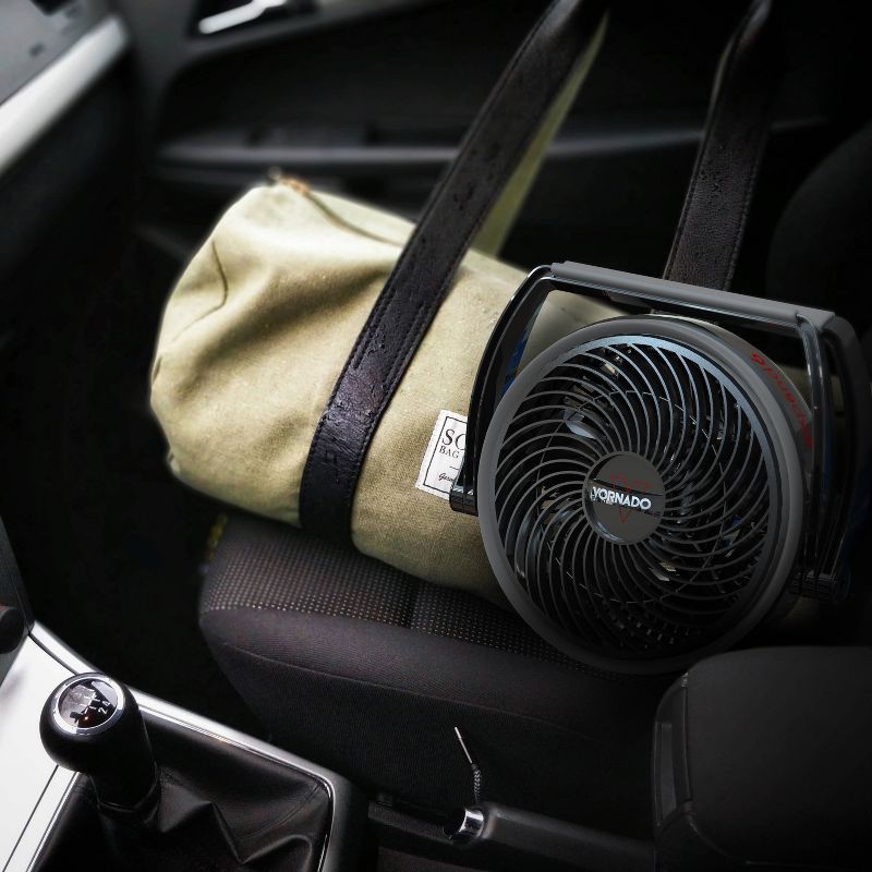 Vornado Expand6 Travel Air Circulator Fan Black