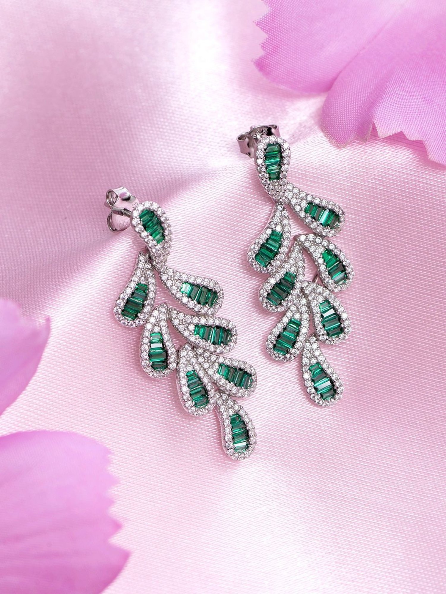 Zavya 92.5 Sterling Silver Earrings