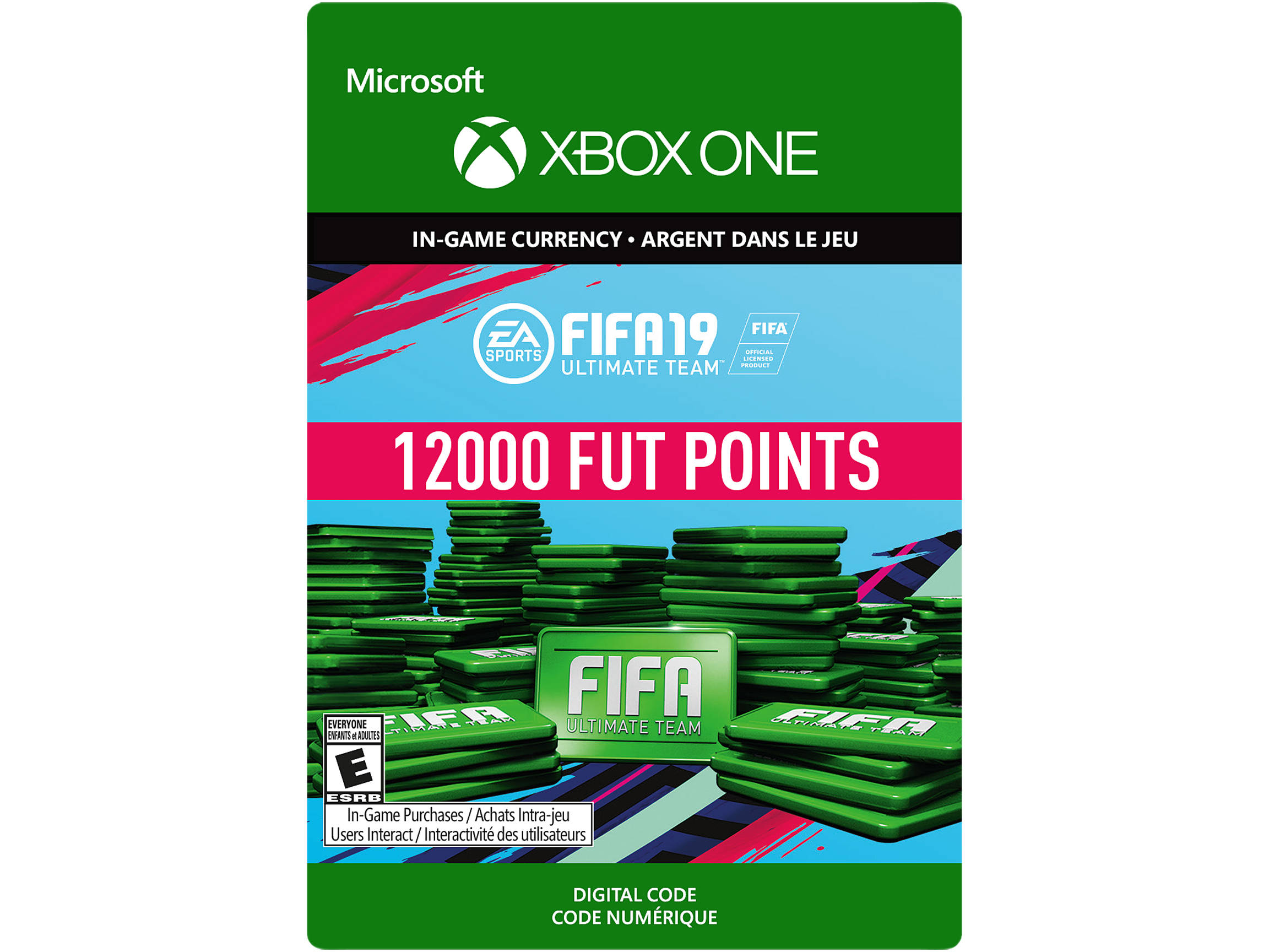 FIFA 19: ULTIMATE TEAM FIFA POINTS 750 Xbox One [Digital Code]
