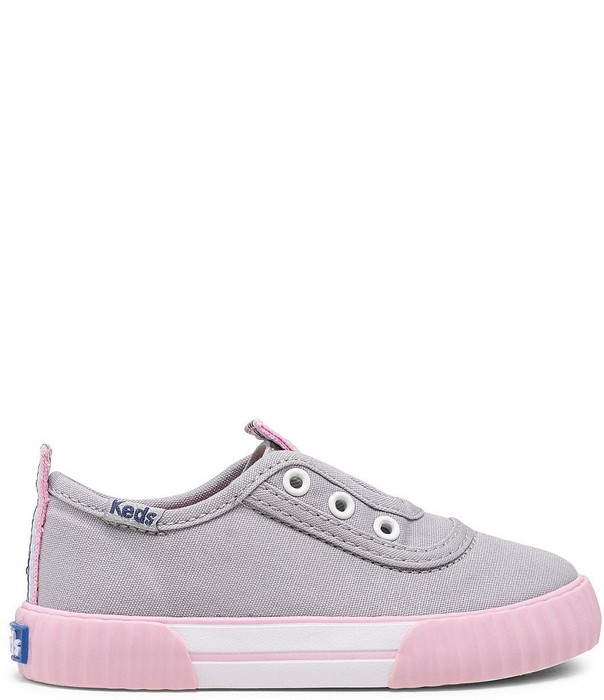 Keds Girls' Topkick Washable Canvas Slip-On Sneakers (Toddler)