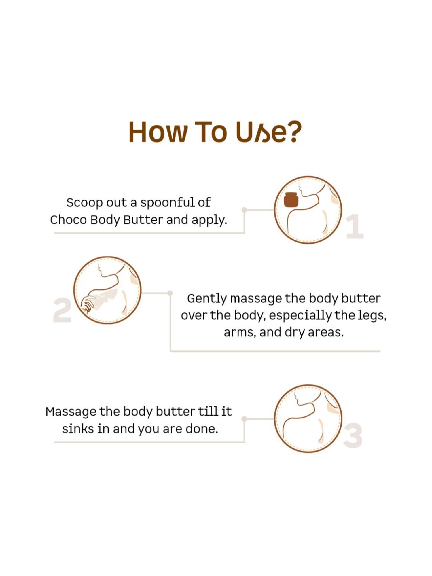 mCaffeine Choco Body Butter 72Hrs Moisturization - 100 gm