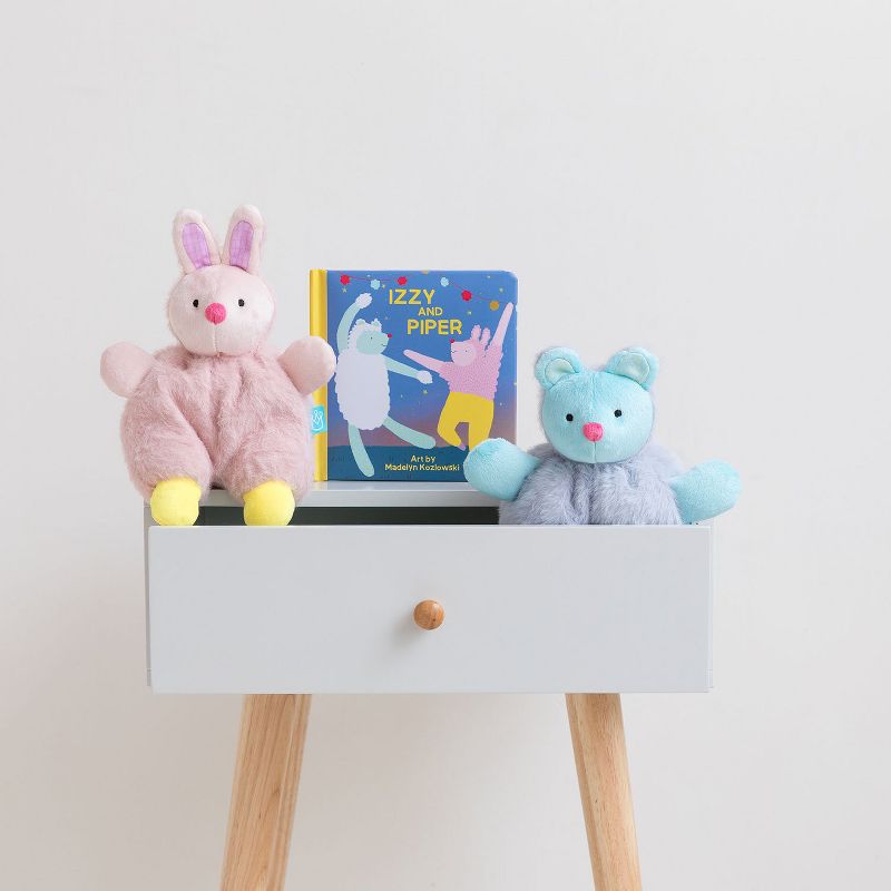 Manhattan Toy Cherry Blossom Days Piper Soft Baby Plush Bunny, 8"