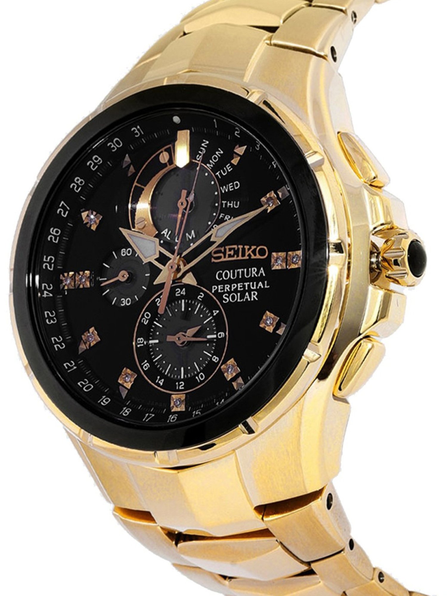 Seiko SSC572P1 Coutura Chronograph Watch for Men