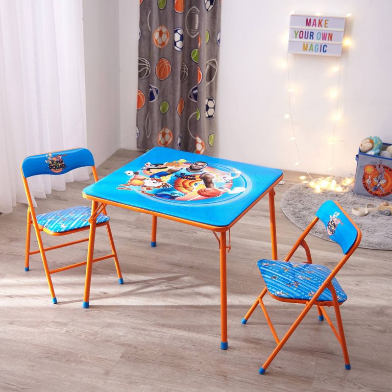 3pc Space Jam Round Table and Chair Set
