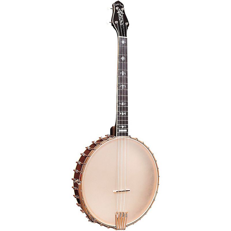 Gold Tone Marcy Marxer Signature-Series Cello Banjo with Case Vintage Brown