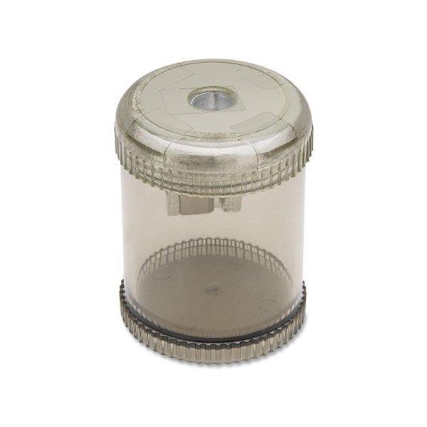 Integra Pencil Sharpener Single Hole Plastic 1-7/8" Smoke/BK 42851