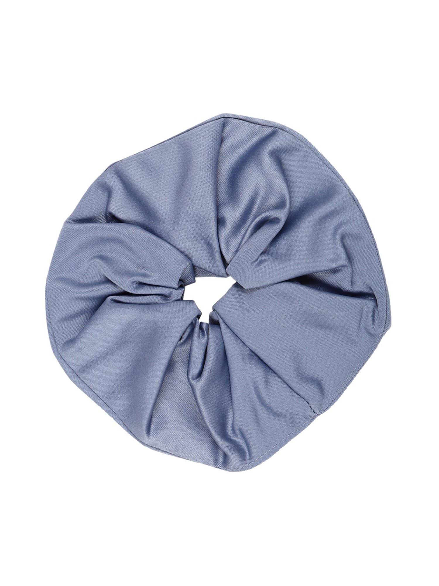 Allen Solly Junior Light Grey Embellished Frock with Scrunchie