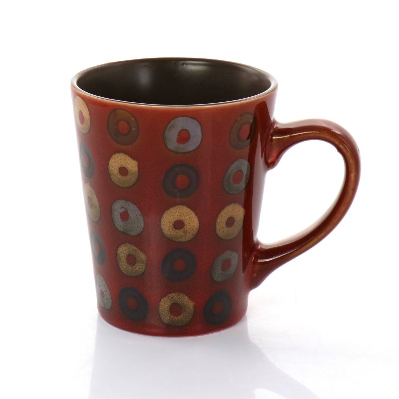 Mr. Coffee 4 Piece 13 Ounce Mug Set in Assorted Colors