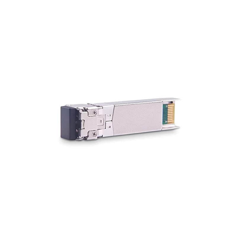 SFP+ SR Transceiver, SFP+ to LC Multimode Module Compatible for Cisco SFP--SR, Ubiquiti, Meraki MA-SFP-B-SR, Netgear, QNAP, D-Link, TP-Link, Supermicro, Mikrotik, 850nm, Duplex LC, 300m, DDM