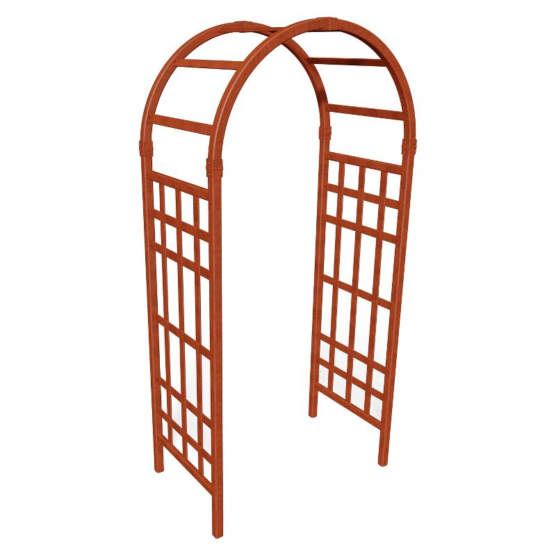 Cedar Sierra 80" Arbor - Brown - Vita