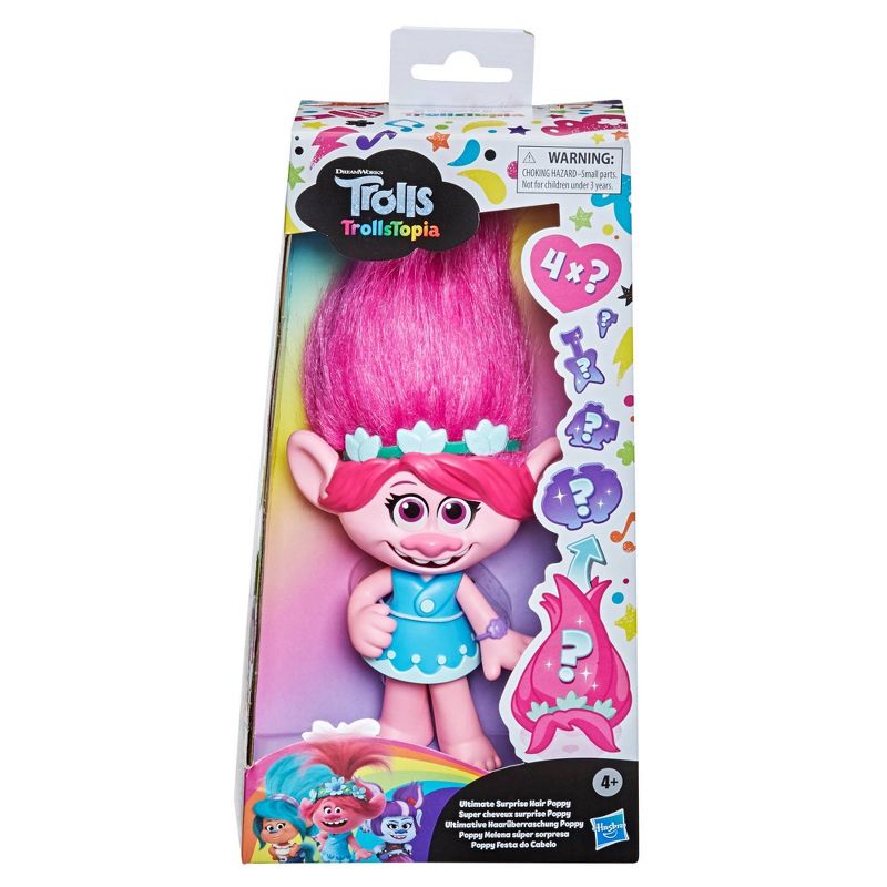 DreamWorks Trolls TrollsTopia Ultimate Surprise Hair Poppy