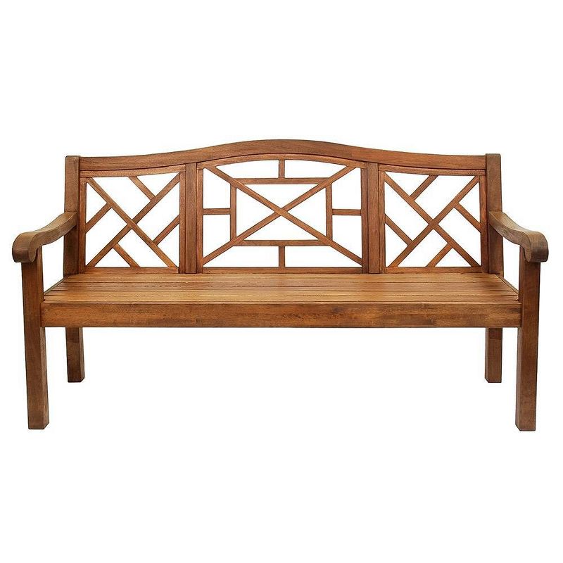 72.5" Eucalyptus Carlton Bench Natural Oil Finish - ACHLA Designs